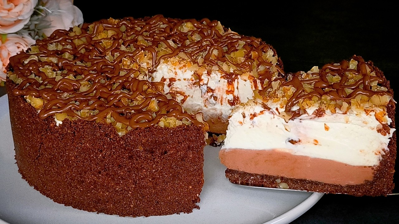 Новий десерт за 15 хвилин Вашого часу - торт без випічки і желатину: простий і смачний рецепт