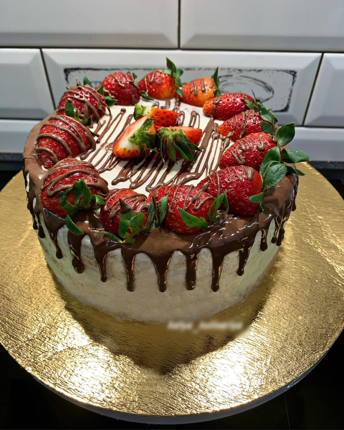 Вершковий торт зі смаком морозива 🍰🍓 - всі інгредієнти прості та доступні, а тортик дуже смачний