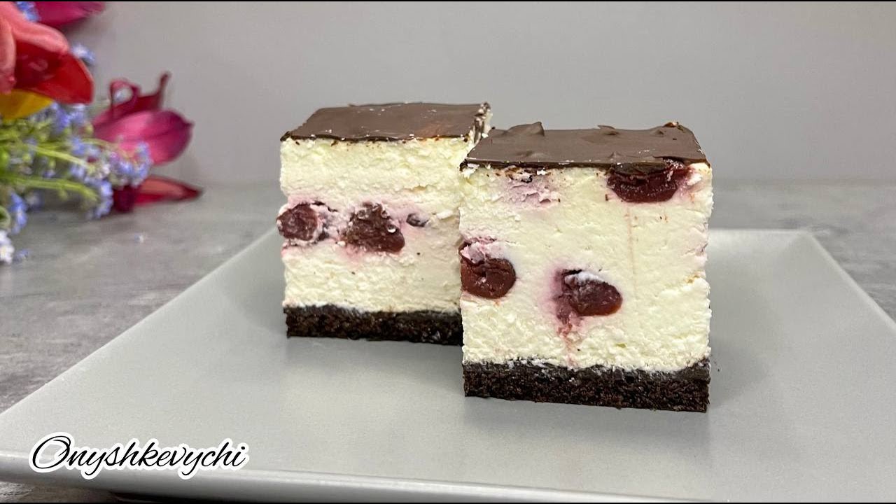 Сирник "Баунті" на литому, шоколадному тісті - простий рецепт вишуканого десерту від української господині