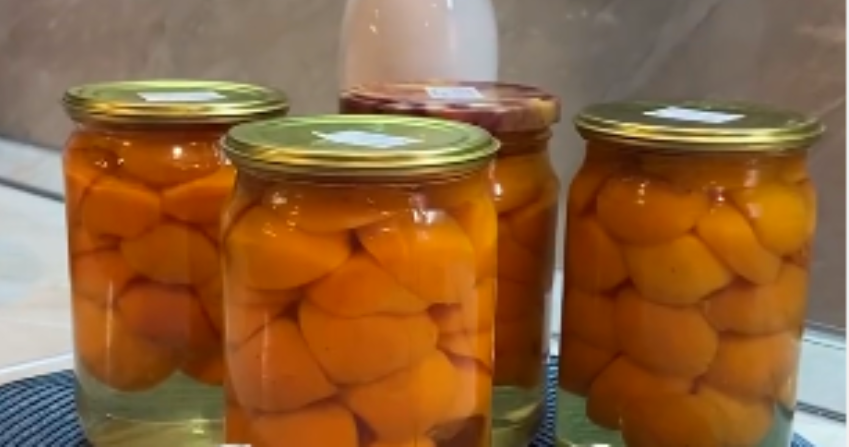 Улюблена заготовка з абрикосів! Смачніші за покупні! Абрикоси в сиропі на зиму за матусиним рецептом