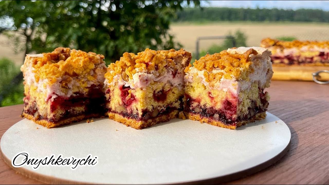 Тертий пляцок "Бабусина скриня" - печемо одним коржем і БЕЗ крему! За рецептом української господині