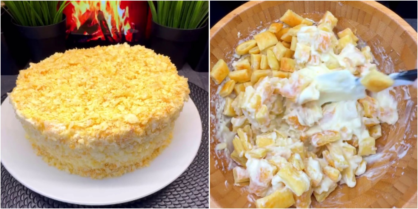 Найлінивіший, але неймовірно смачний "Наполеон" - готую його на швидку руку до приходу неочікуваних гостей