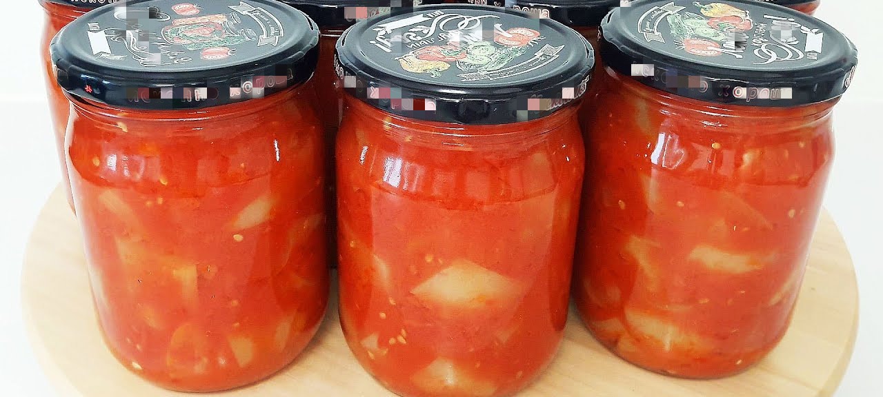 Лечо на зиму без оцту та стерилізації! Найпростіший рецепт смачної заготовки з перцю та помідорів