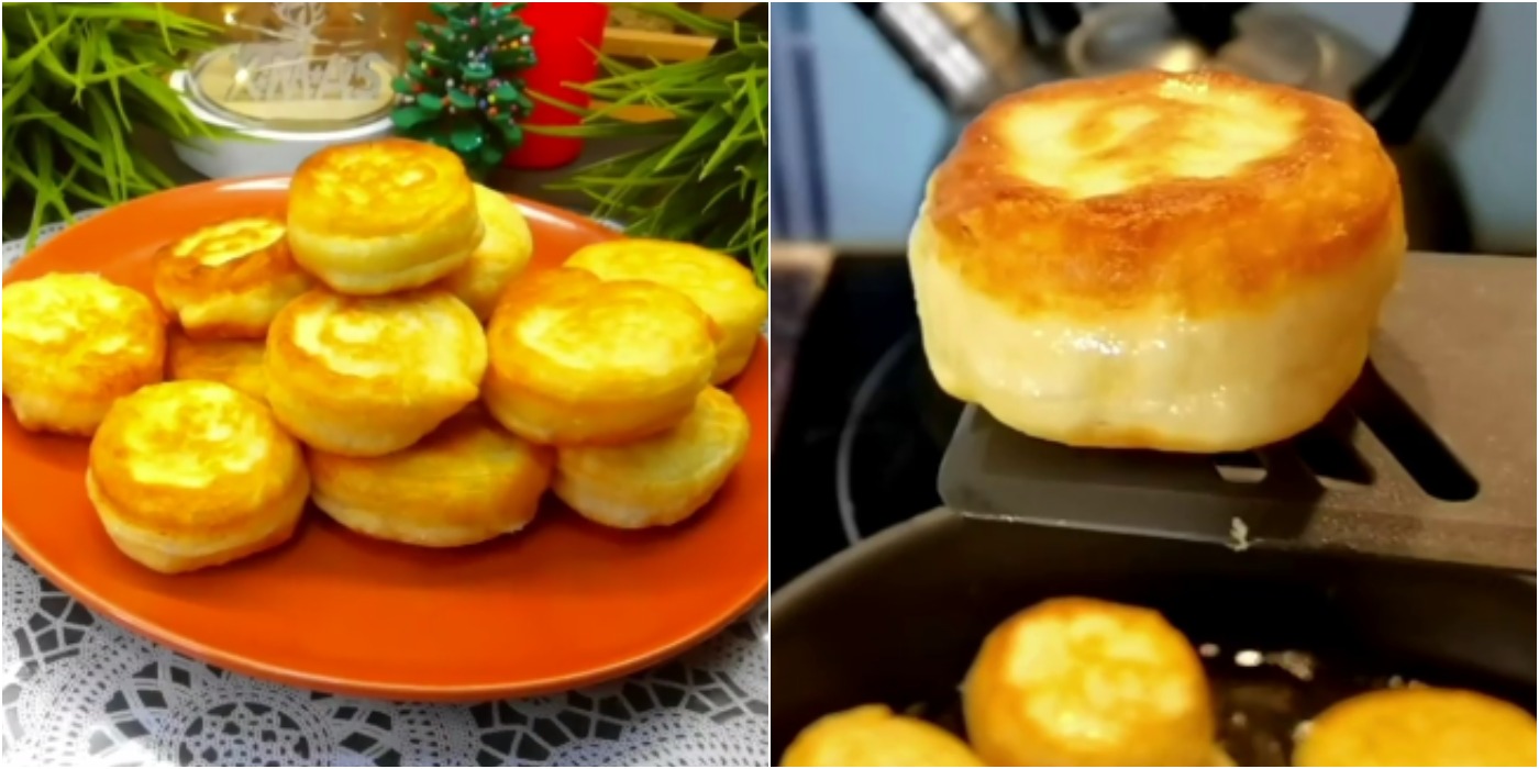 Улюблений сніданок - пишні оладки-пончики без дріжджів на кефірі. Так готує моя свекруха!