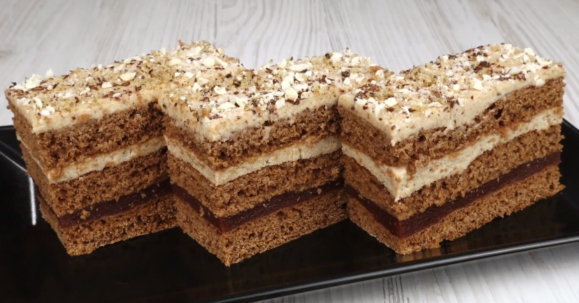 Найароматніший пляцок з горіховим кремом. Обов’язково приготуйте його за рецептом української господині!!