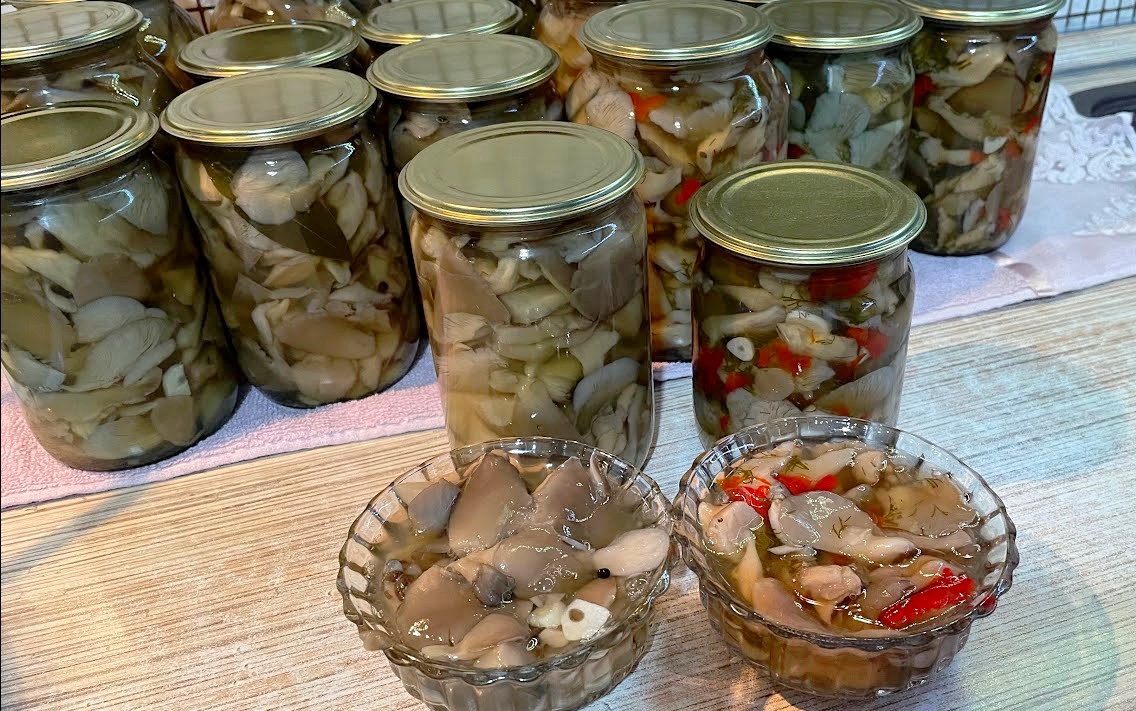 Мариновані ГЛИВИ на зиму. Ділюсь 2 способами приготування найсмачніших грибочків