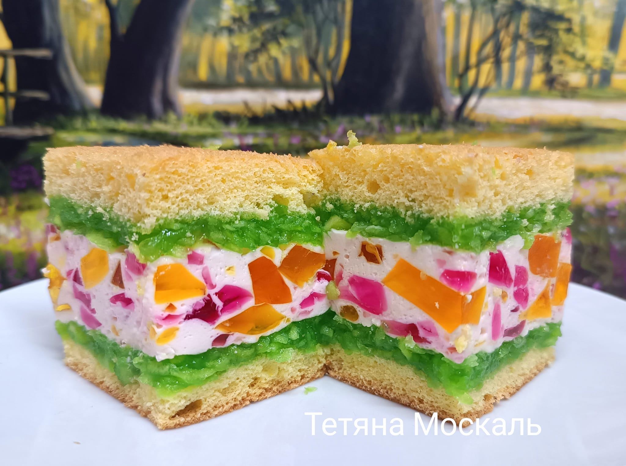 Шикарний розріз! Гарний, яскравий і смачний пляцок за рецептом української господині