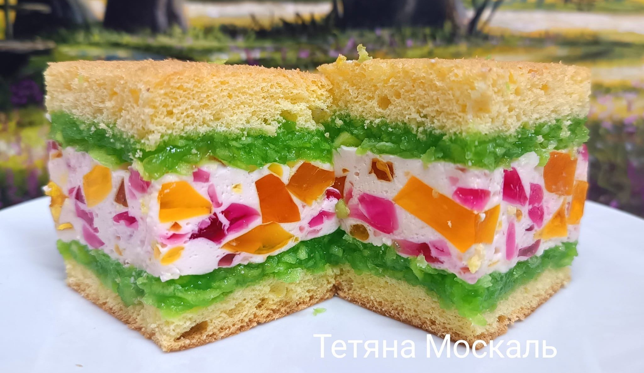 Шикарний розріз! Гарний, яскравий і смачний пляцок за рецептом української господині