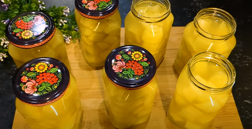 Ананаси більше не купую! Кабачки, як ананаси на зиму! Їх не відрізнити за смаком!