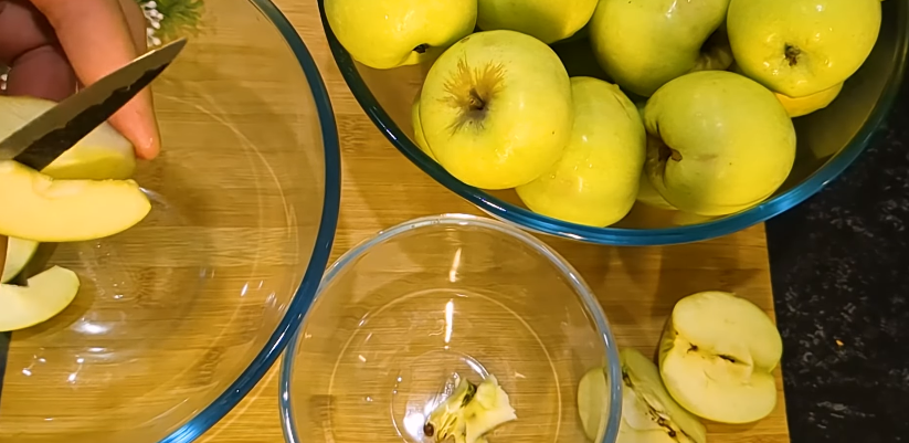 Яблучні часточки як мармелад, пружні як цукати і не розварюються! Прозоре варення із яблук на зиму! Скільки не роби завжди мало!