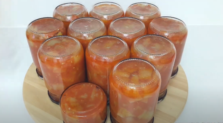 Лечо на зиму без оцту та стерилізації! Найпростіший рецепт смачної заготовки з перцю та помідорів