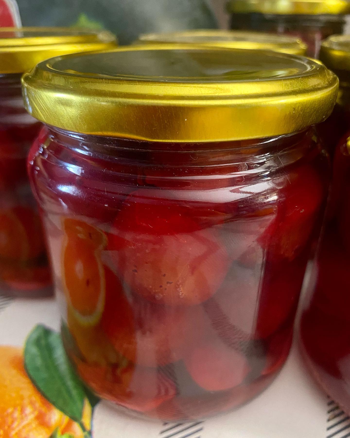 Як тільки бачу ці сливи, то відразу хочу м'яса! Мариновані пряні сливи з часником на зиму