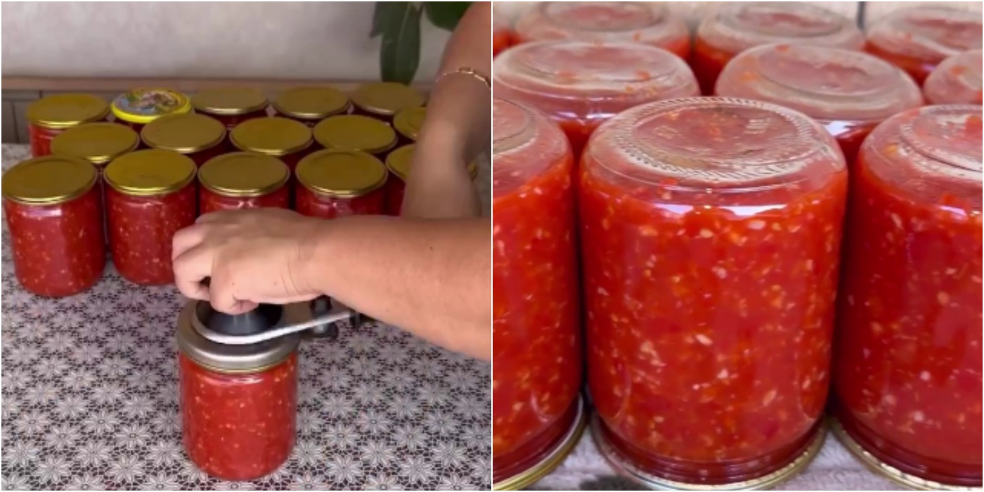 Аджика «Кобра» приготована за цим рецептом, виходить гарного яскраво-червоного кольору, насиченого смаку з чудовим ароматом часнику та перцю