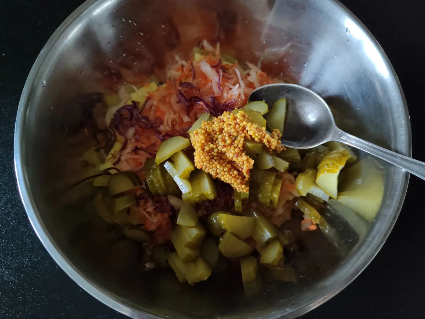 Німецький картопляний салат БЕЗ м'яса і риби - простий рецепт смачного і корисного салатику