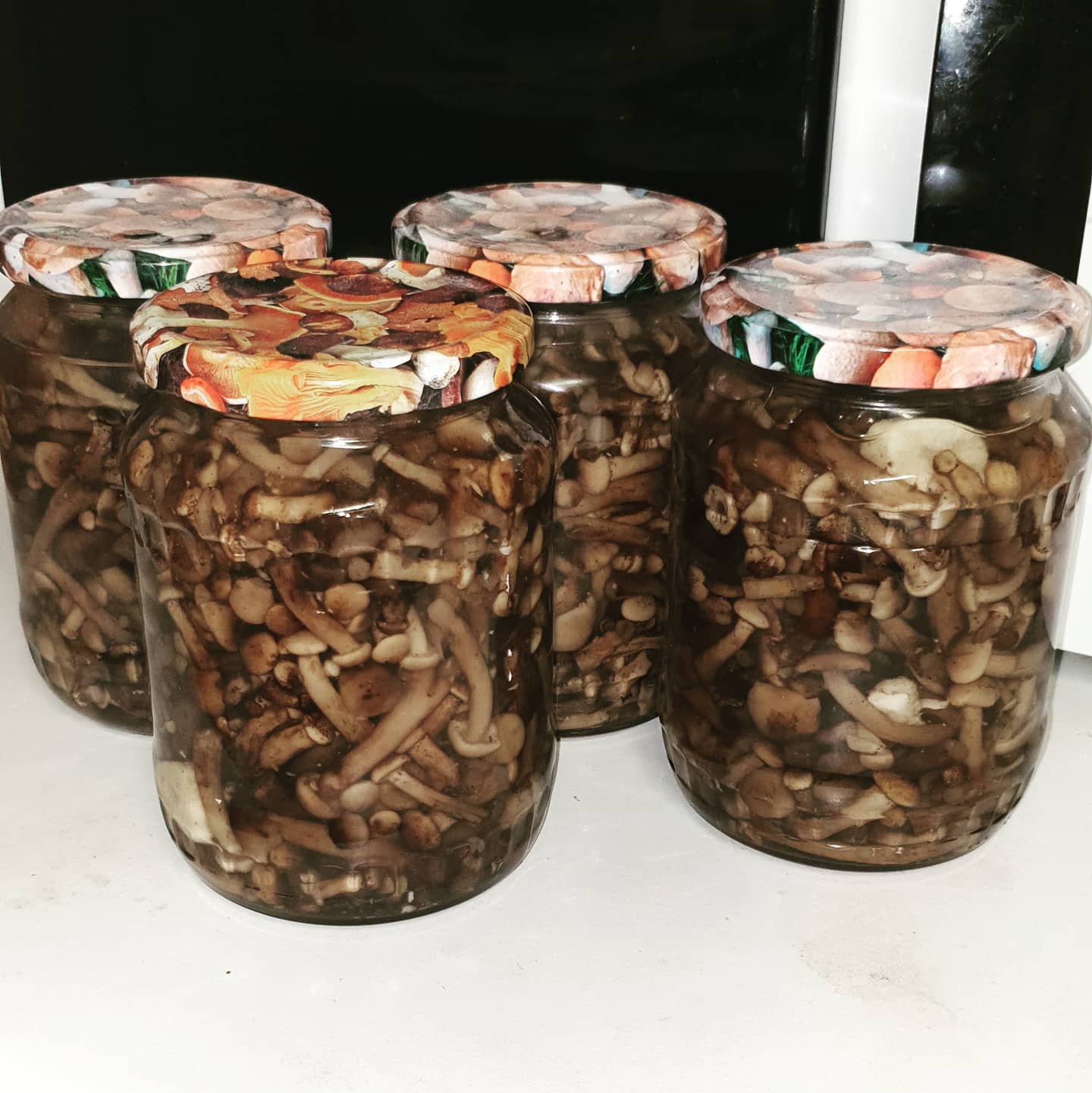 Мій фірмовий рецепт маринованих опеньків! Вже багато років мариную їх тільки так! Хто пробує, відразу ж бере рецепт – ну дуже вже вони смачні