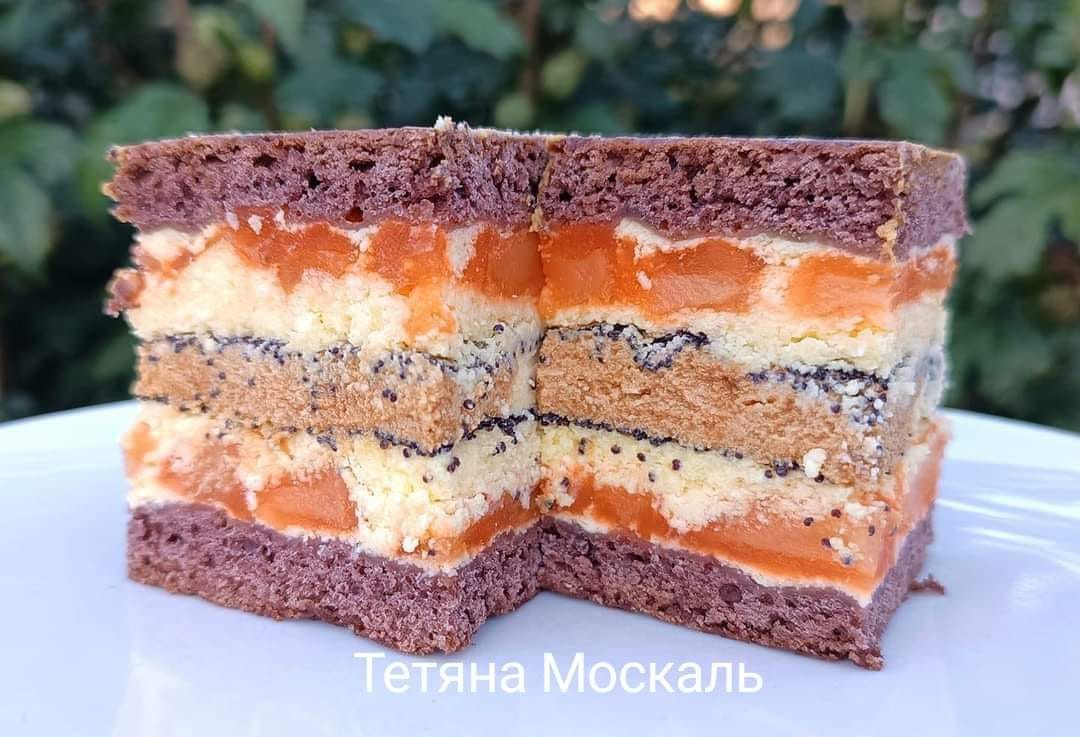 Розкішний сирник з яблуками та карамельним кремом - чудовий рецепт від української господині