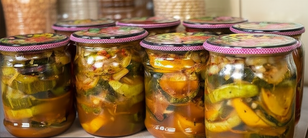 Кабачки, як шашлички на зиму - це дуже смачно! Так мало хто готує, а даремно!