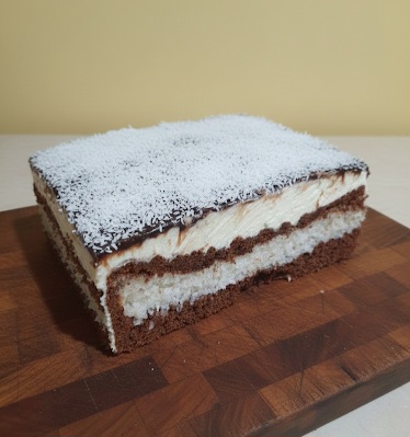 Надзвичайно смачний давній, весільний пляцок "Баунті", який печеться одним коржем! Готується дуже легко та просто!