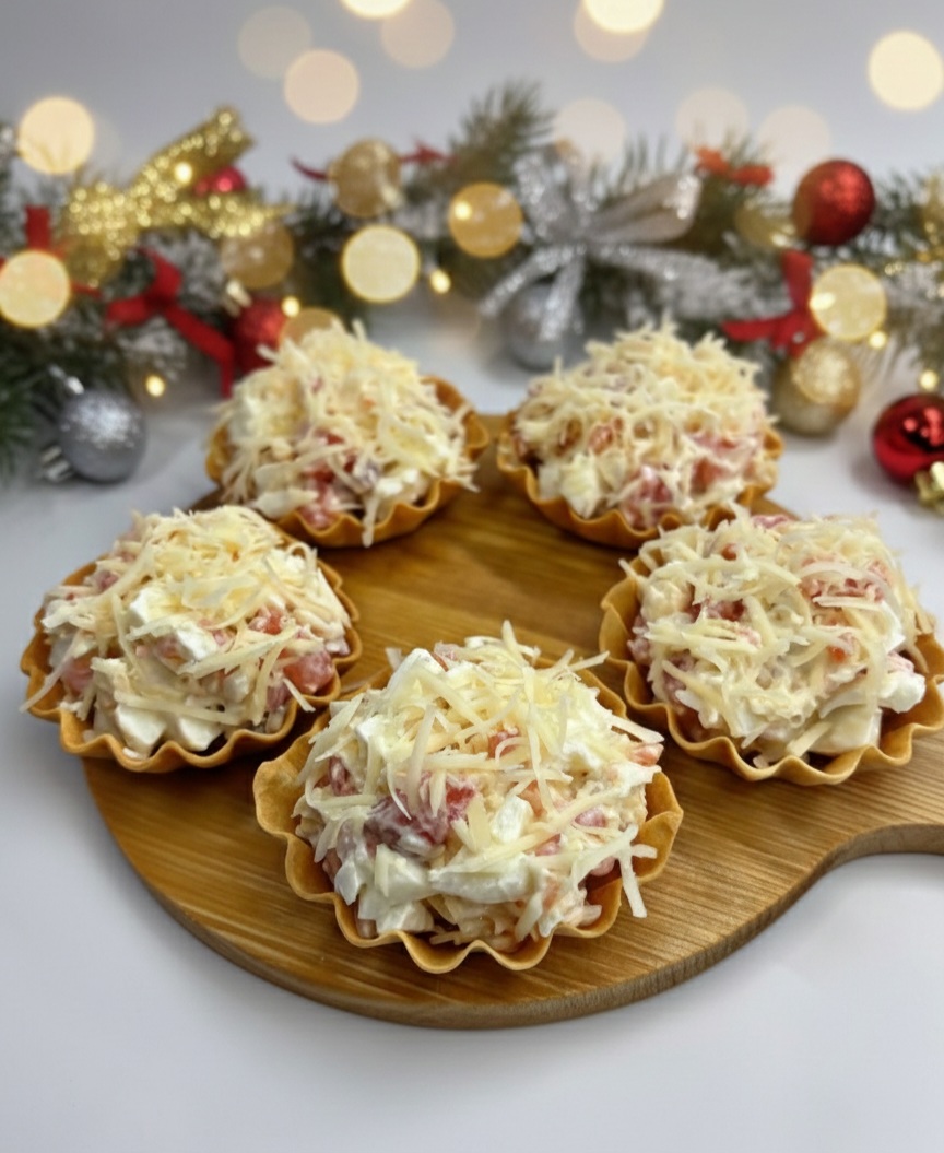 ​Показую чим начинити тарталетки на Новорічний стіл! «Гості поб’ються за останню штуку! Улюблені рецепти, які розривають мережу!»