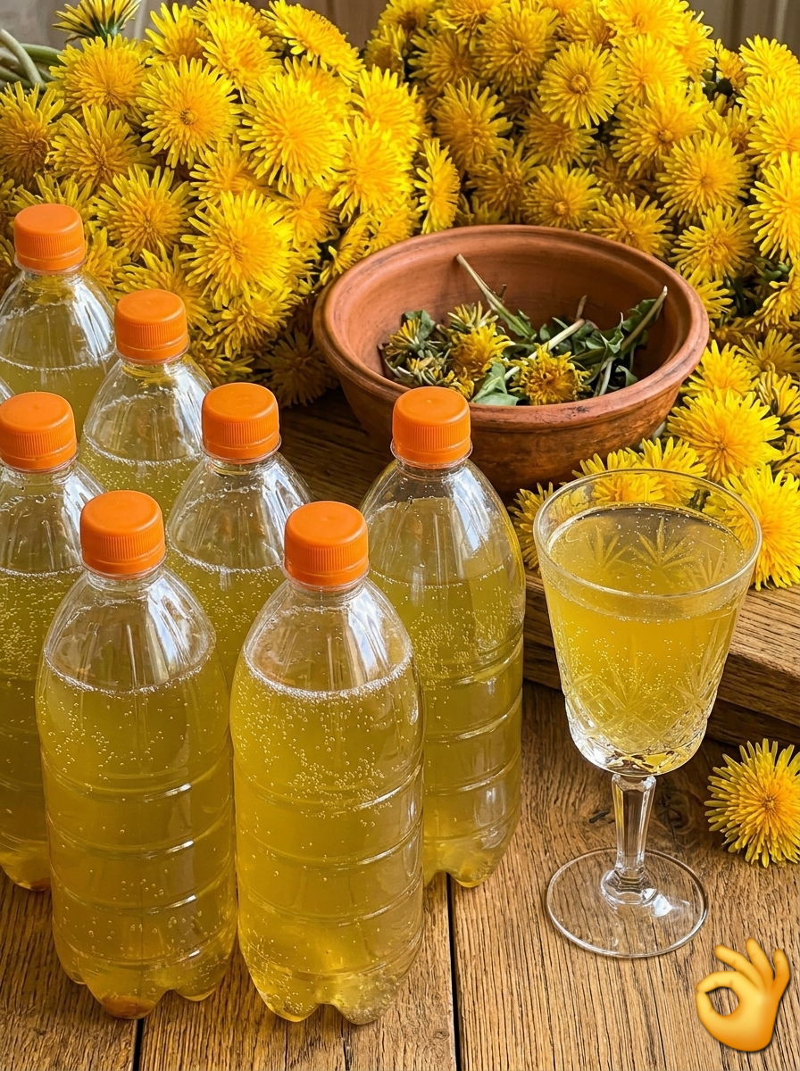 В сезон робою по 100 пляшок і мало! Квас з кульбаби - це дуже смачно і корисно! Освіжаючий напій, що подобається всім!