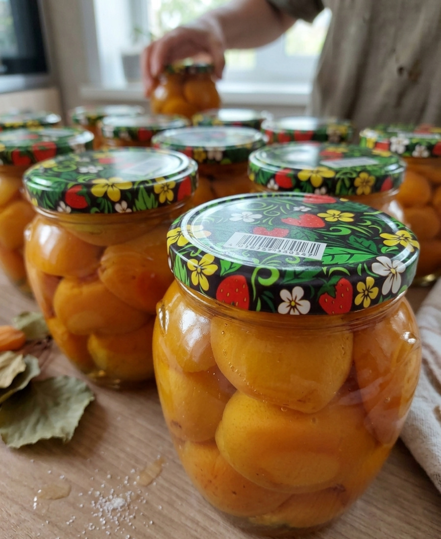 Абрикоси в сиропі часточками на зиму без стерилізації: просто і дуже смачно, кращі ніж з магазину