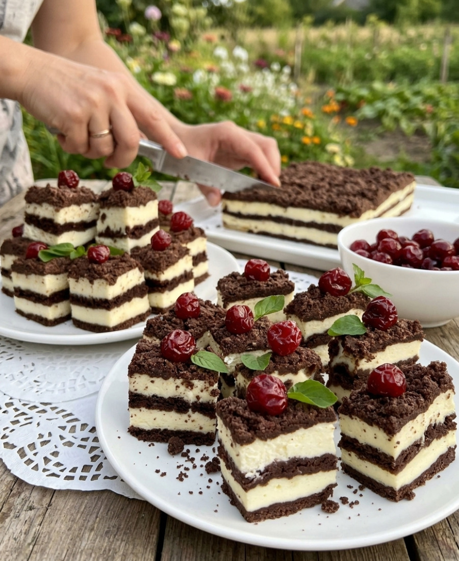 Дуже смачний і в міру солодкий шоколадний сирник: супер простий рецепт (без замісу тіста), з яким впорається кожен