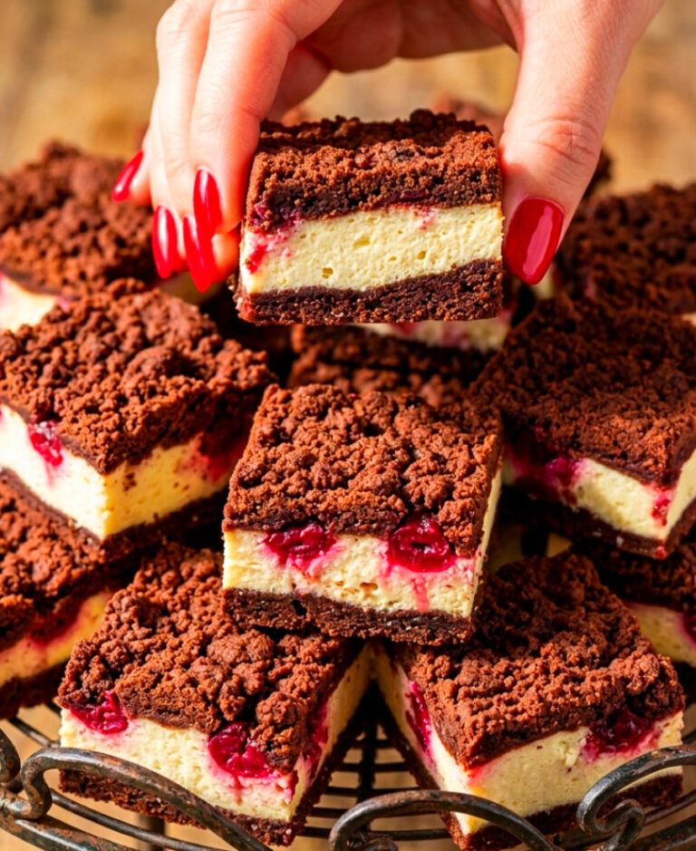 fb nayprostishyy nasypnyy pyrih z syrom i vyshnyamy hrumkyy shokoladnyy shar scho tane v roti vidminno dopovnyue syrna nachynka z pryemnoyu kyslynkoyu vyshen 108676