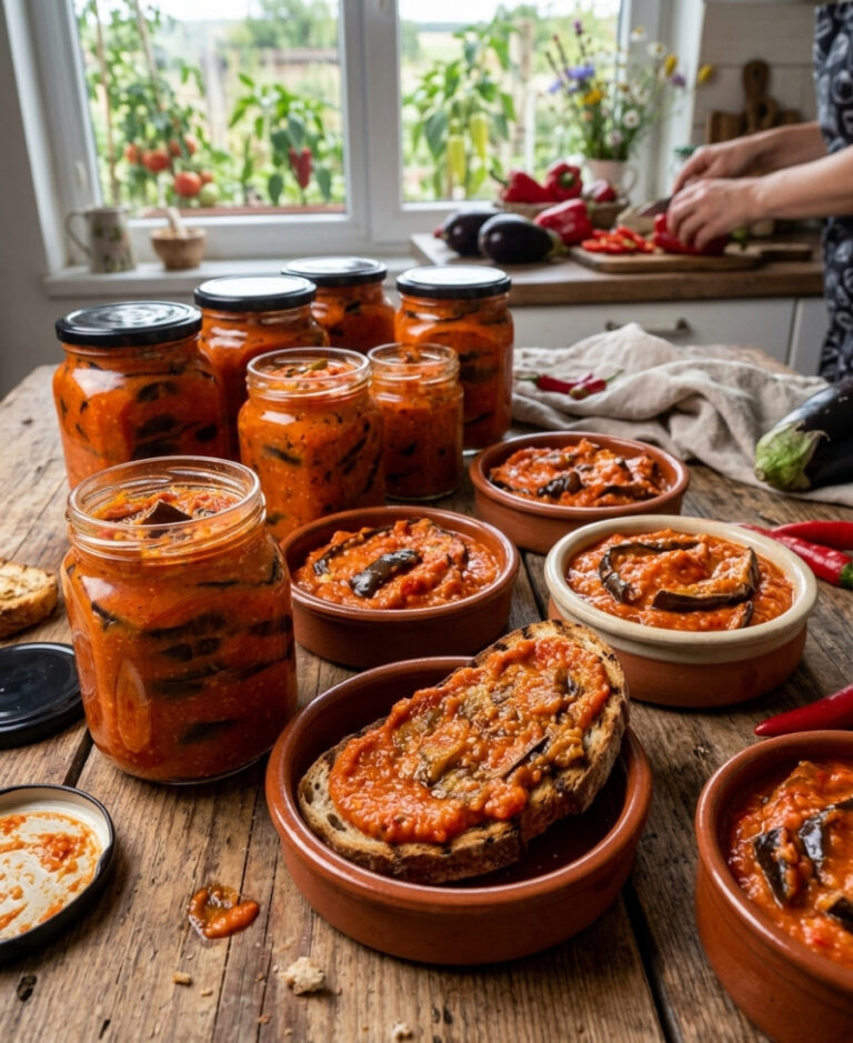 fb pertsevyy baklazhan na zymu zakuska iz baklazhaniv na bud yakyy stil duzhe smachno i banochky zymuyut u shafi 71264