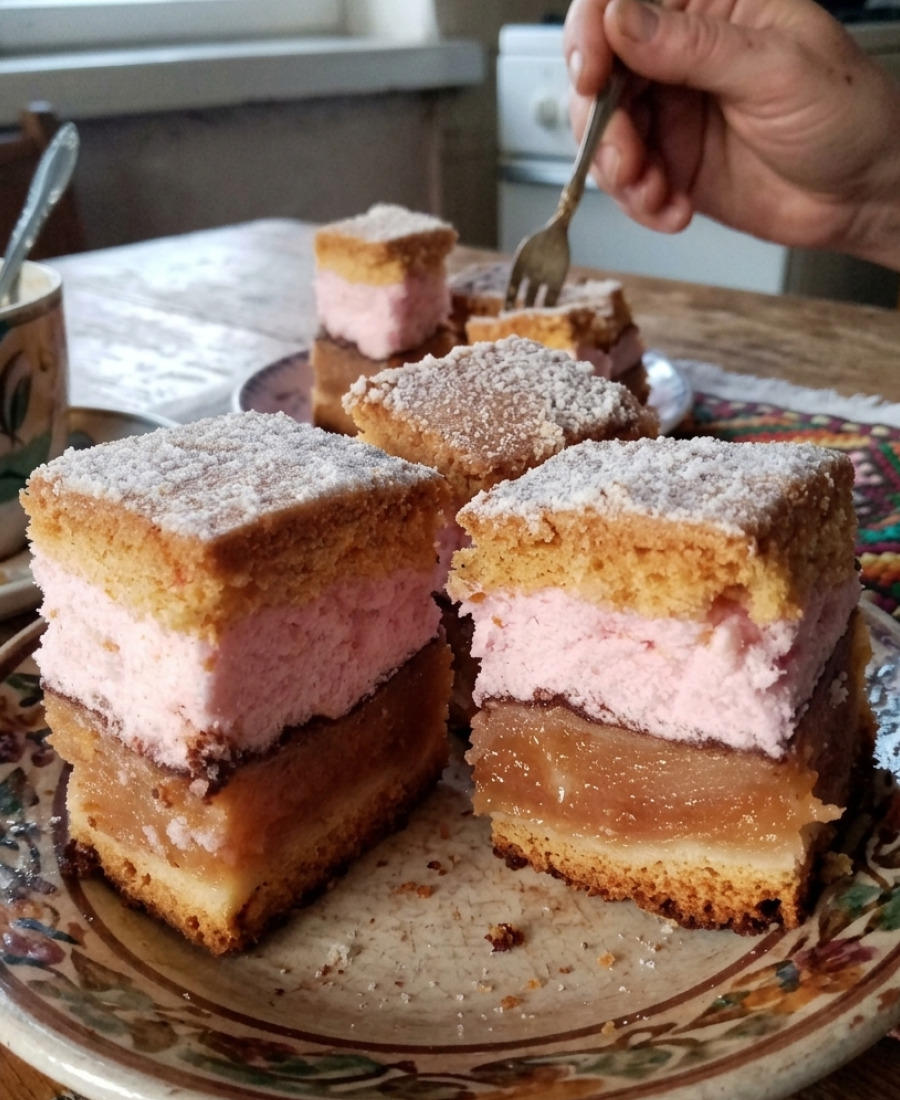 Пляцок “Яблучна насолода”: дуже ніжний, високий, добре нарізається, а головне готується за одним разом (рецепт від української господині)