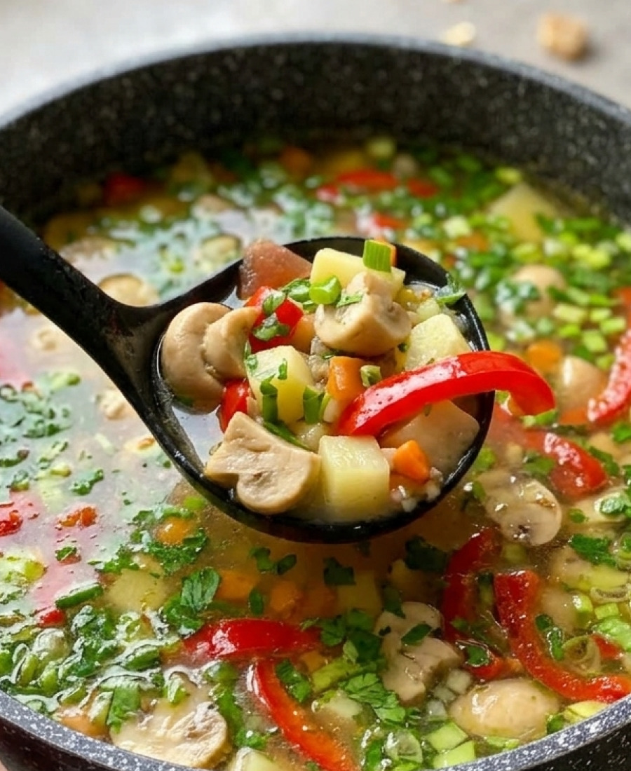 Показую, як я готую суп без м’яса і укладаюся всього в 30 хвилин: з простих продуктів, швидко і дуже смачно (пісний рецепт)