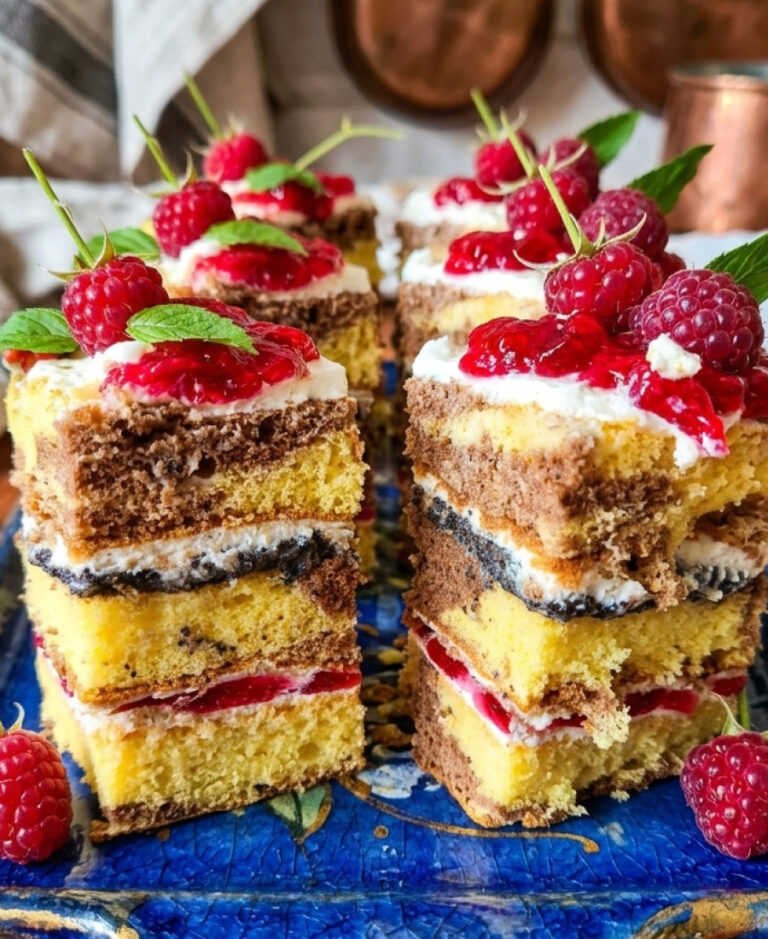 fb rozkishnyy biskvitnyy plyatsok z nizhnym kremom makom ta zhele prostenkyy retsept vid ukrainskoi hospodyni 127086