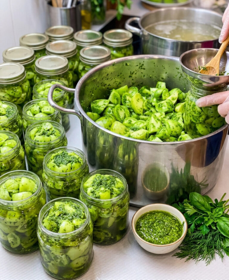 fb salat iz zelenyh pomidoriv z petrushkoyu na zymu duzhe smachna i aromatna zahotovka 14842