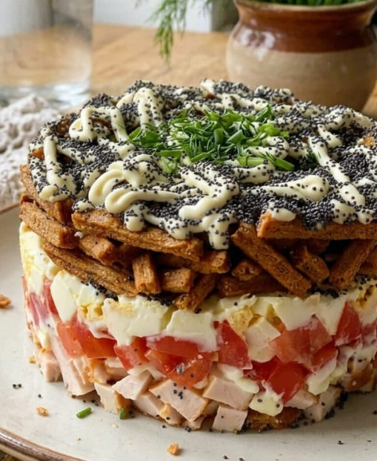 fb salat kurochka pid kayfom hotuemo krasyvyy i svyatkovyy salatyk yakyy vrazyt hostey svoim vyhlyadom i smakom 33733