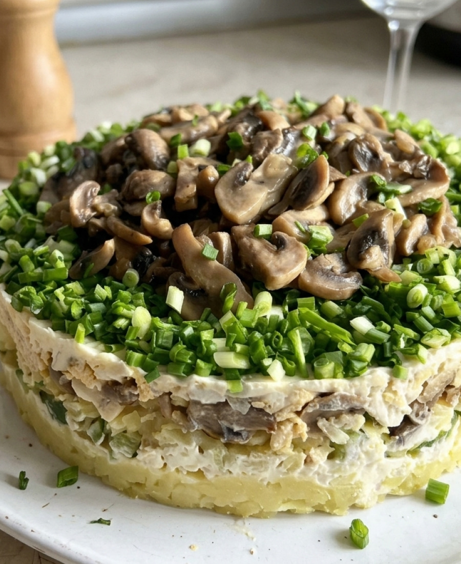 Салат шарами з куркою і грибами – новий рецепт смачного салату