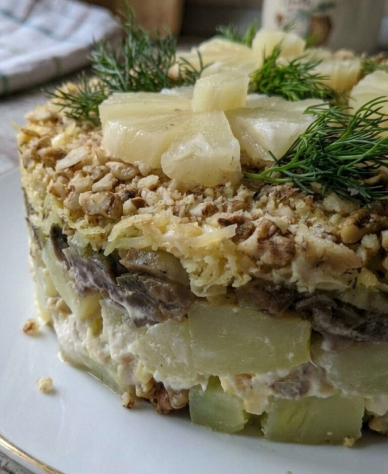 fb tsey salat nezrivnyannyy hotuemo novyy salat sharamy z kurkoyu ta ananasamy na svyatkovyy stil duzhe smachnyy i apetytnyy 89387 1