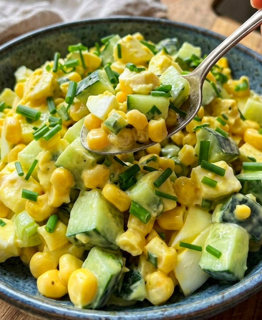 «Весною обов’язково готую цей салат – простий, але дуже смачний»: легкий і соковитий салат «Весняний» (прості продукти)