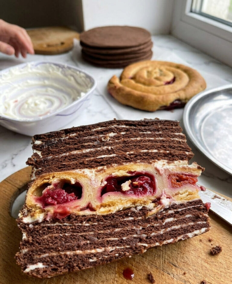 fb vy povynni sprobuvaty tsyu smakotu miy nerealno smachnyy shokoladnyy tort medivnyk z veshnevymy sotamy vin tane v roti 128016