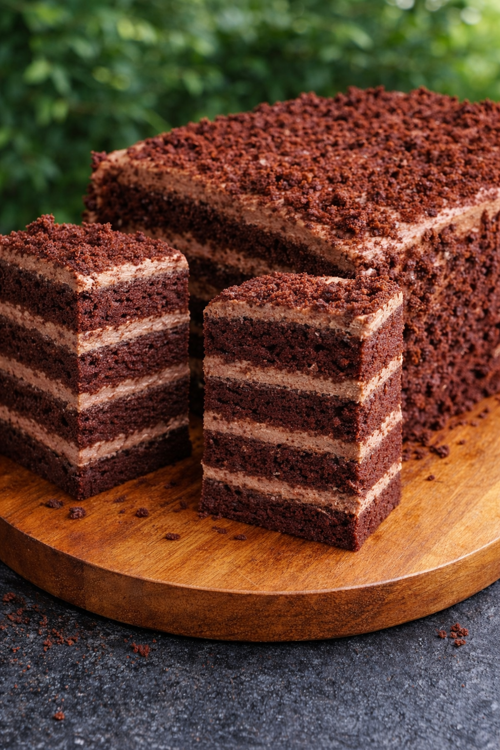 Це мега шоколадно! Я навіть і не думала, що цей розкішний, величезний шоколадний торт готується так просто!