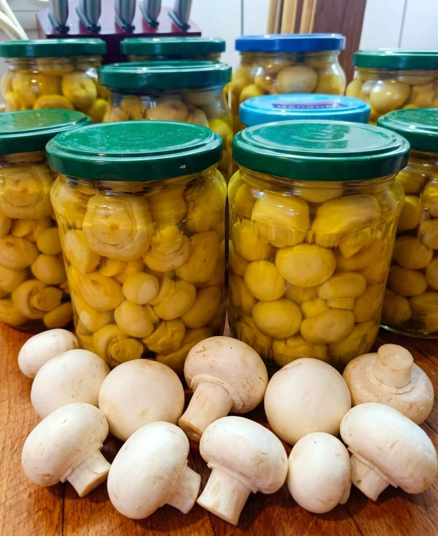 Мариновані печериці за рецептом української господині: їх можна використовувати для салатів чи просто смакувати