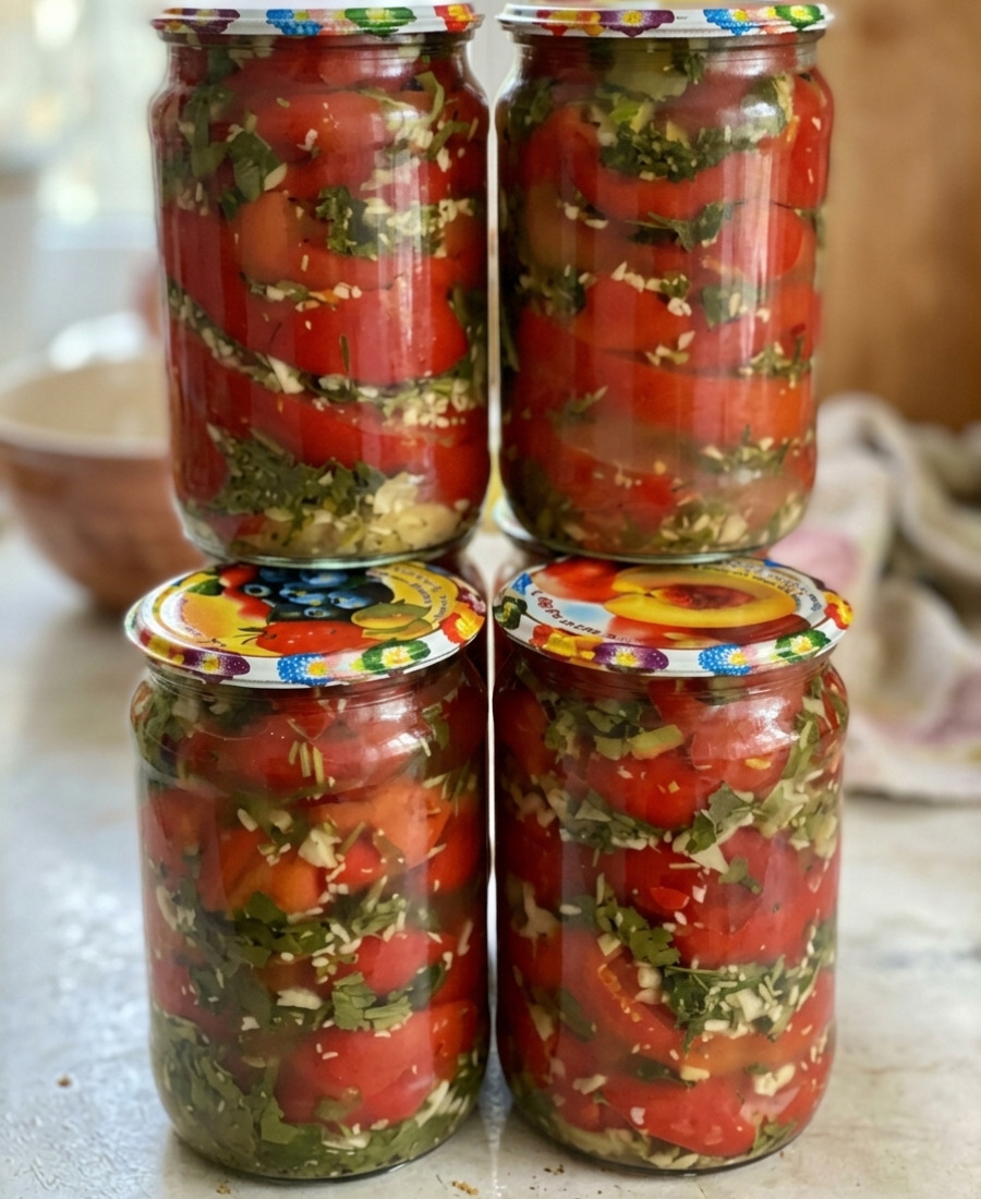 Маринований болгарський перець з ароматною начинкою на зиму: це так смачно, що всі хто пробує просять рецепт, дуже рекомендую і Вам