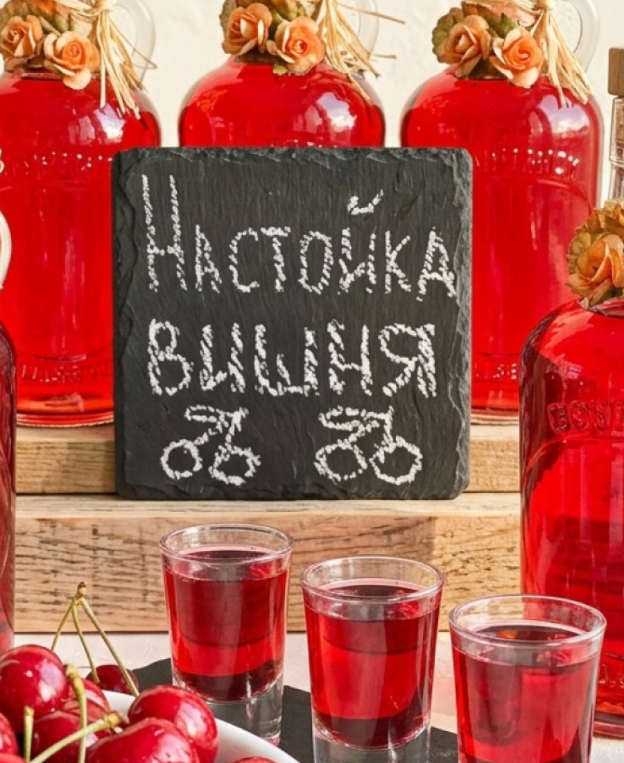 Вишнева настойка: готую щороку в сезон вишні обов’язково – це супер смачно і ароматно, а готується простіше-простого