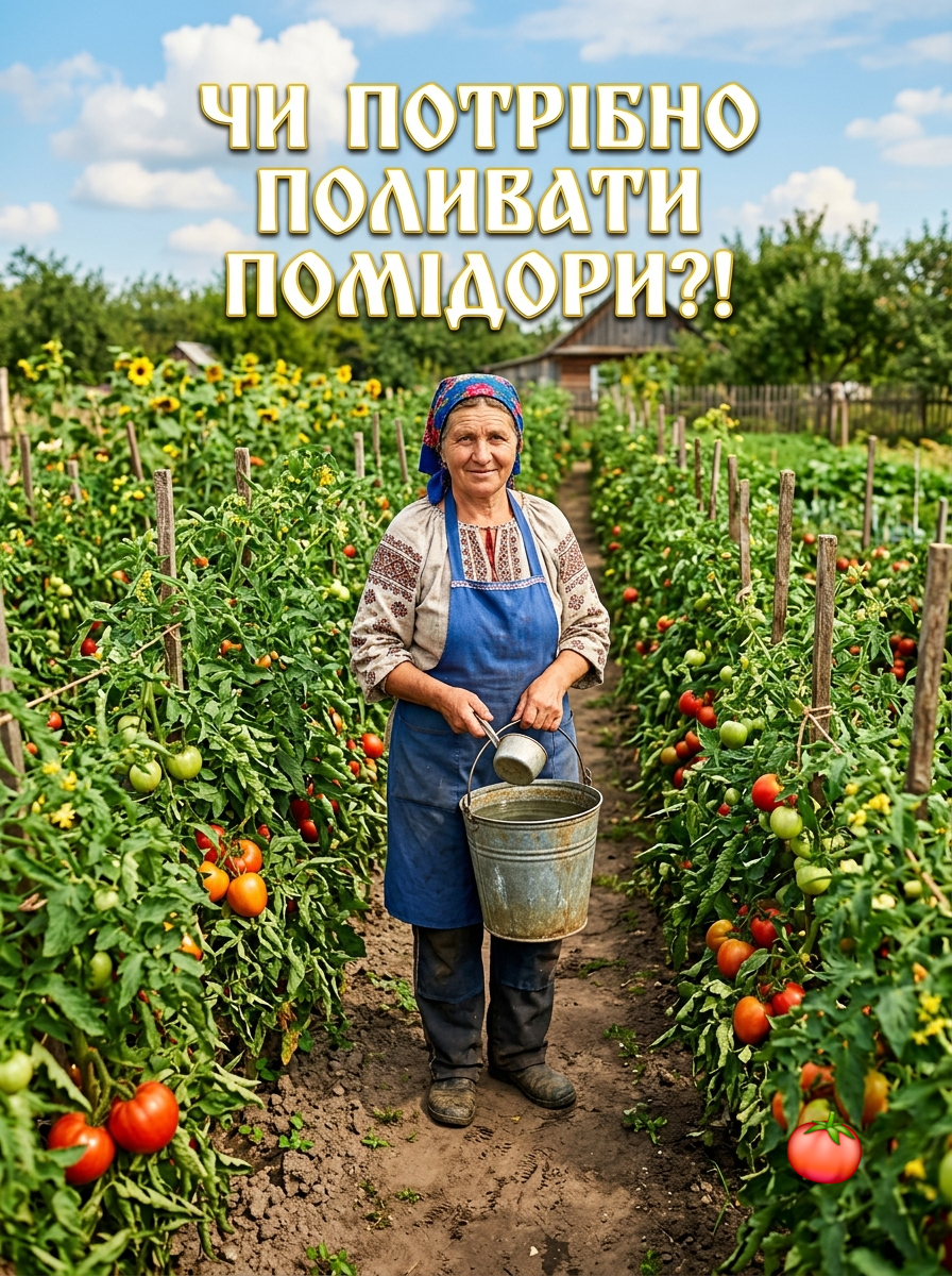 Чи дійсно томатам потрібен регулярний полив? Ділюся своїм власним досвідом!
