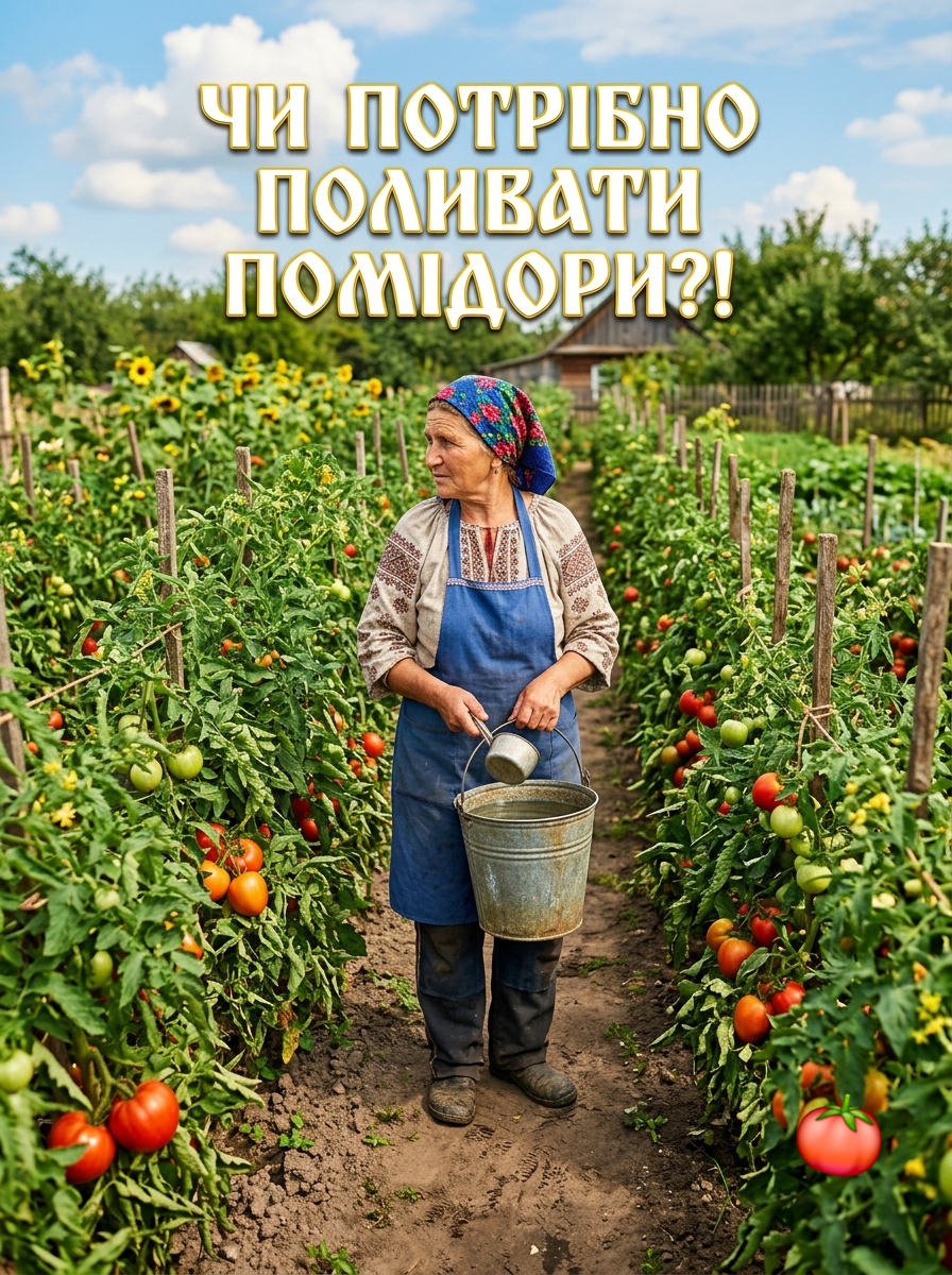 Чи дійсно томатам потрібен регулярний полив? Ділюся своїм власним досвідом!