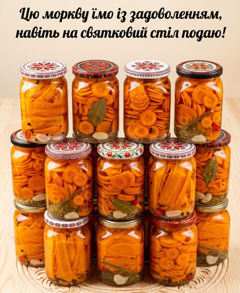 fb hrustka pryana marynovana morkva v bankah retsept bez sterylizatsii vidrazu i salat i harnir i vidminna zakuska i na zymu mozhna zakruchuvaty 22007