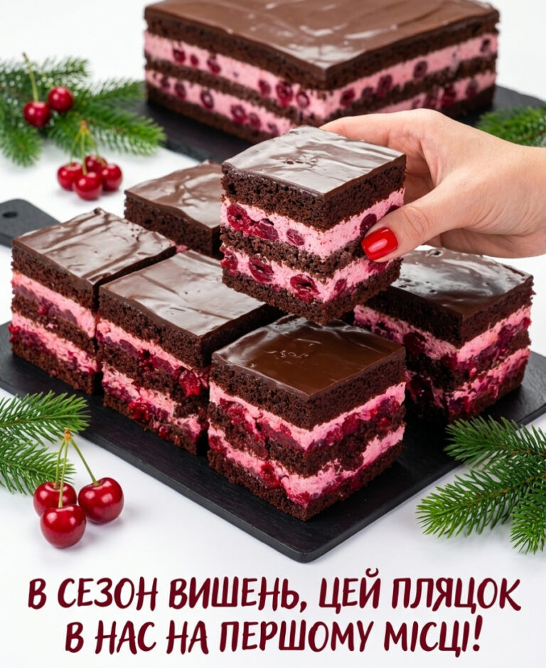 fb rozkishnyy plyatsok na bud yake svyato shokoladnyy tort z vyshnevym kremom i vyshnyamy tse bozhestvenno smachno 118739