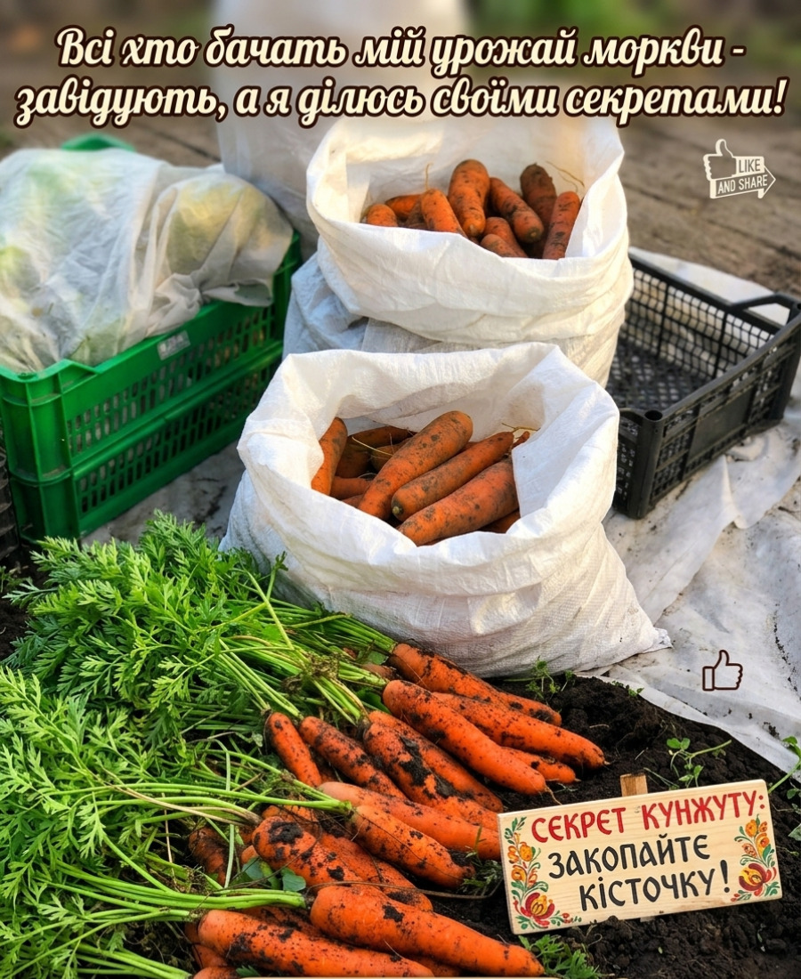 Саме час підживити моркву! Показую, чим я поливаю свою моркву у червні, щоб урожай радував око і приносив гарні, соковиті і солодкі плоди!