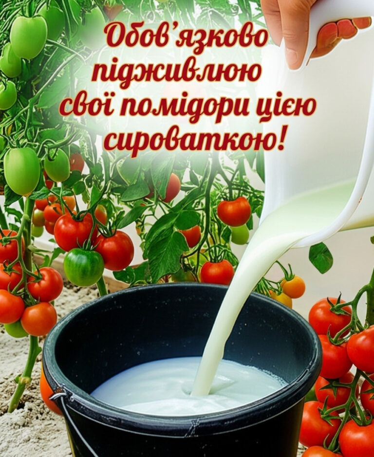 fb scho dae syrovatka dlya pomidoriv koly i yak ii vykorystovuvaty dlya harnoho vrozhayu 130753