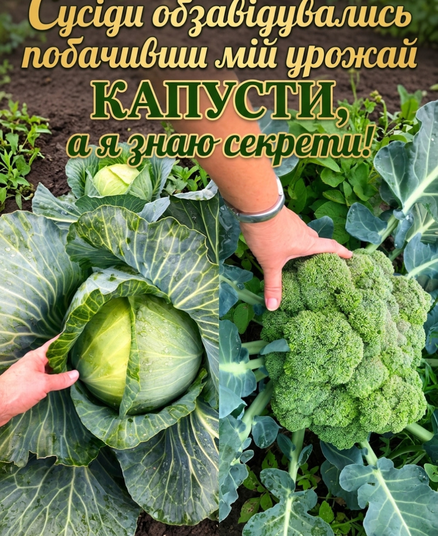 Це варто зробити саме зараз! Поливаю капусту цим “коктейлем” і ніяких шкідників не боюся! БЕЗ хімії, ним обробляє бабуся свою капусту багато років!
