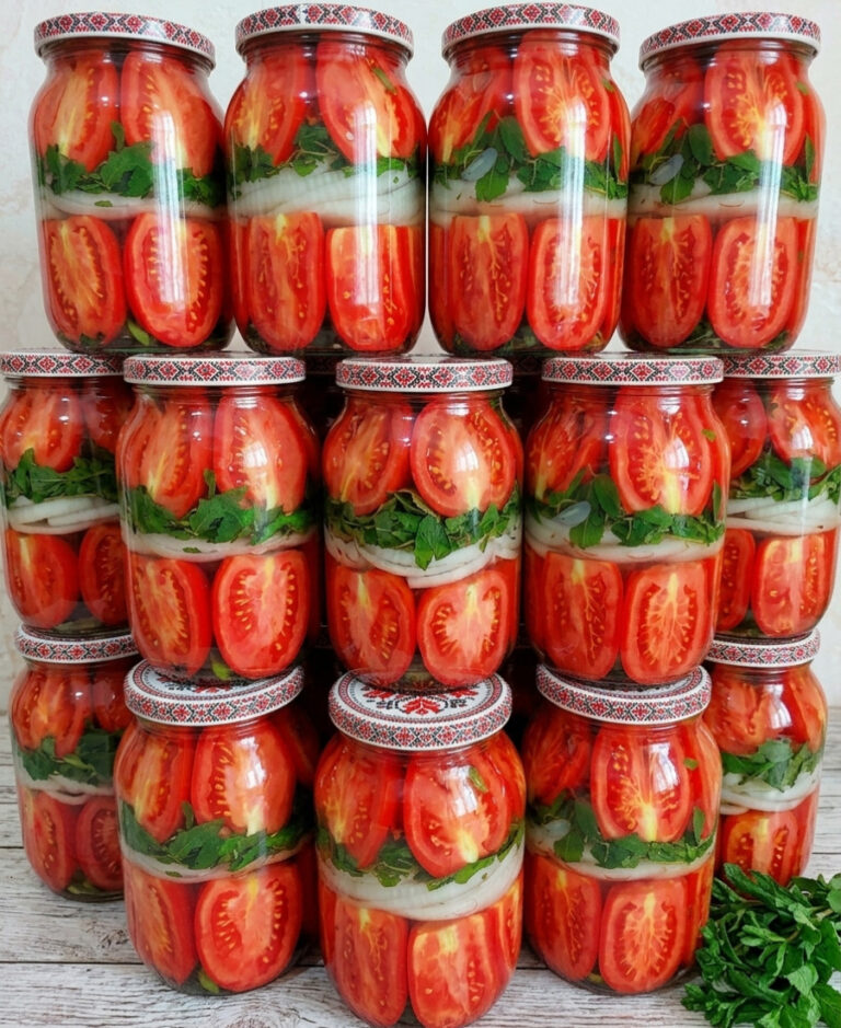 fb aromatni pomidory na zymu bez sterylizatsii palchyky oblyzhesh marynovani pomidory polovynkamy z m yatoyu 122075