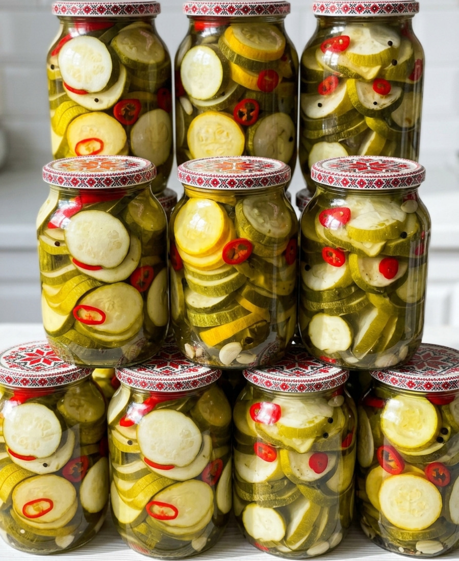 Мариновані кабачки на зиму, для тих у кого немає огірків чи поганий урожай: так смачно, що навіть розсіл весь випиваємо